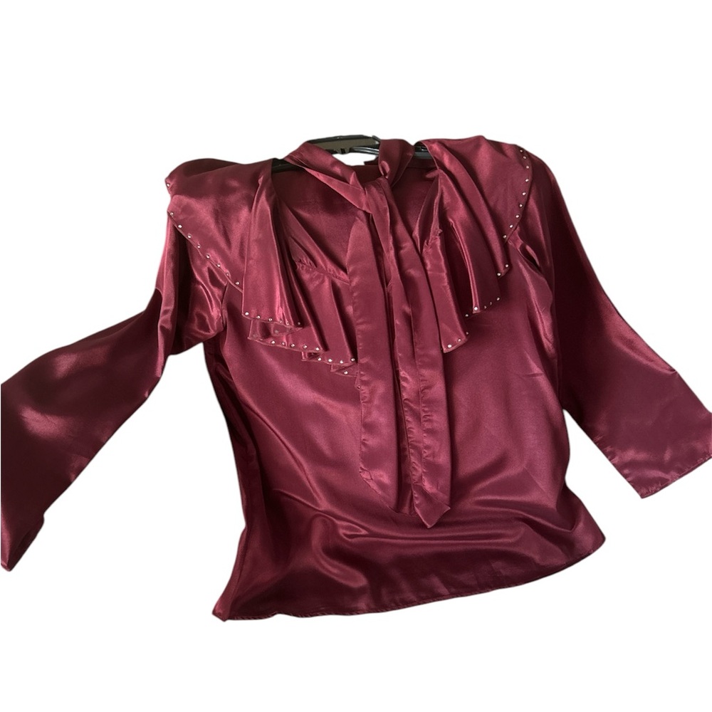 Woman Silky  blouse. Made in Spain size M